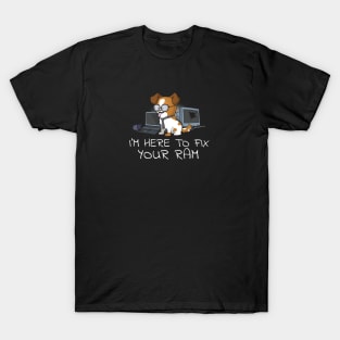 Fix Your RAM Funny Computer Geek T-Shirt